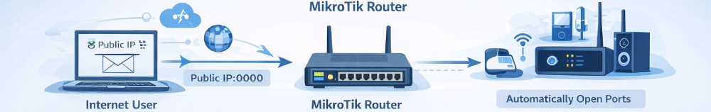 Mikrotik-Port-Forward