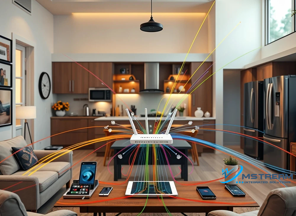 OFDMA-in-home