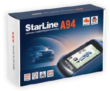 Автозапуск starline a94 dialog, установка сигнализации с автозапуском старлайн а94, Москва.