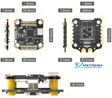 SpeedyBee-F405-V3-size