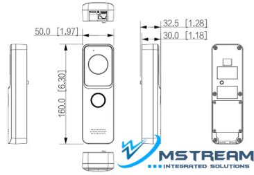 Dahua-DHI-VTO2311R-WP-size