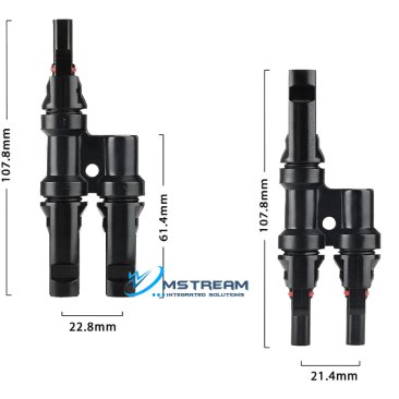 finch-2-to-1-t-mc4-solar-panel-cable-connectors