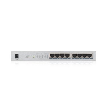 zyxel-gs1008hp-ports